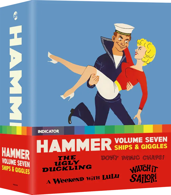 3D art of Hammer Volume Seven: Ships & Giggles LE (UK Import) [Blu-ray] | peakbooks.shop