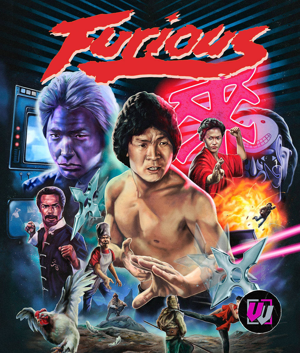 Front cover of Furious [Visual Vengeance Collector's Edition] [Blu-ray] | peakbooks.shop
