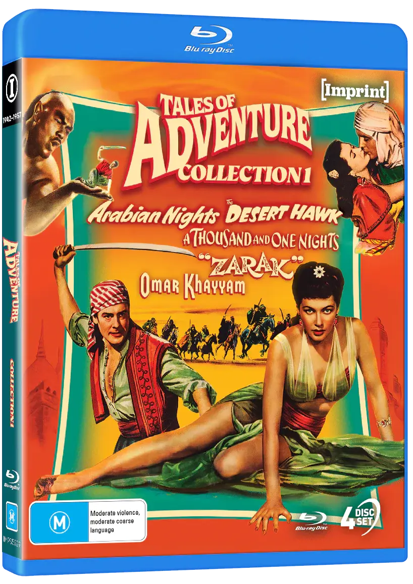 Front cover of Tales of Adventure: Collection One (1942 - 1957) Standard Edition [Blu-ray] | peakbooks.shop
