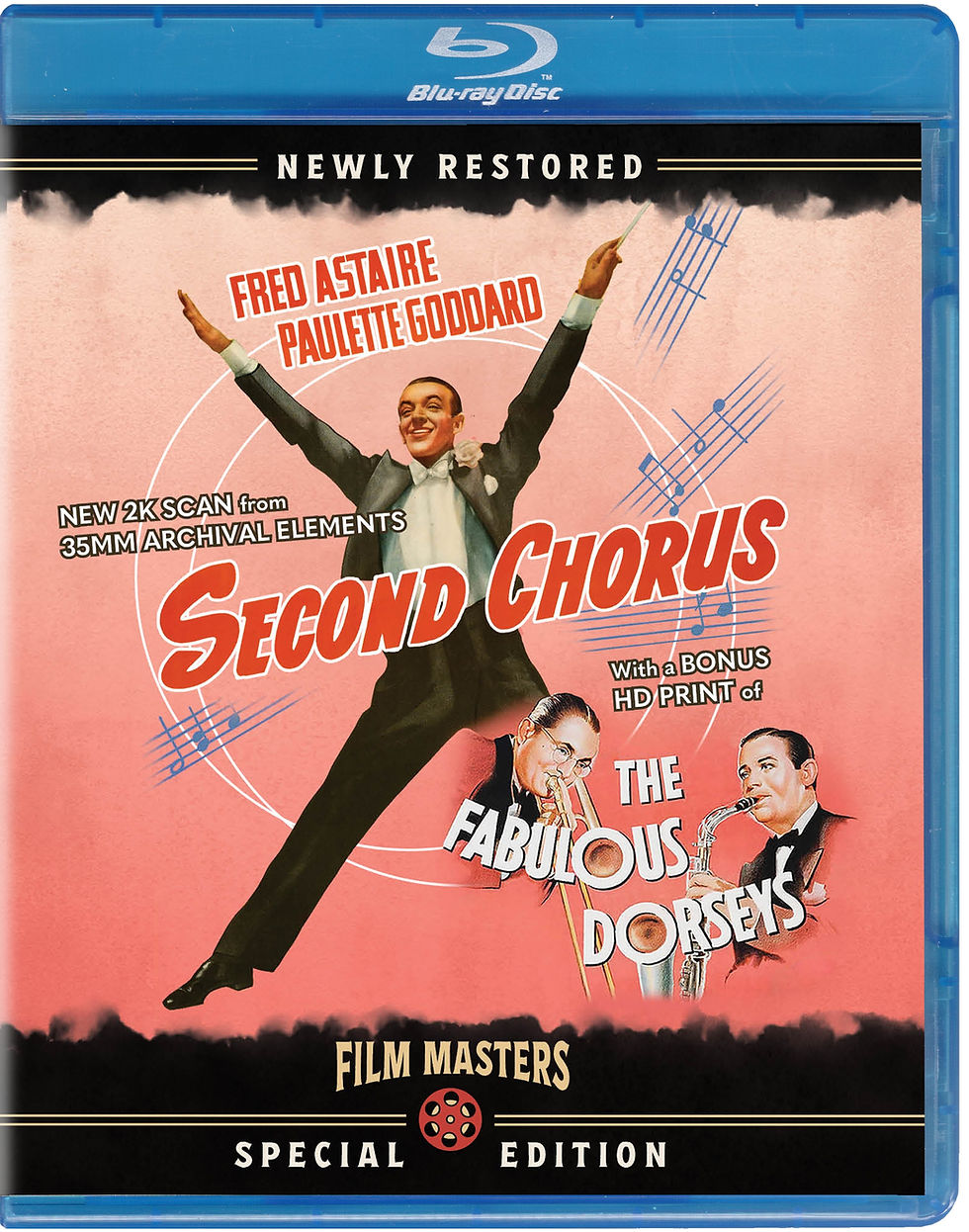 Front cover of Second Chorus/The Fabulous Dorseys Double Feature [Blu-ray] | peakbooks.shop