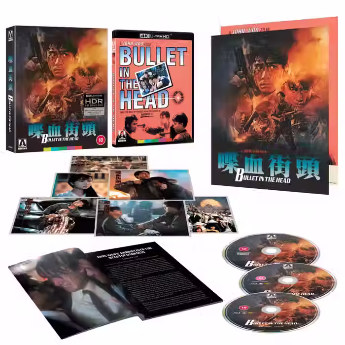 Box contents of Bullet in the Head LE (UK Import) [4K Ultra HD + Blu-ray] | peakbooks.shop