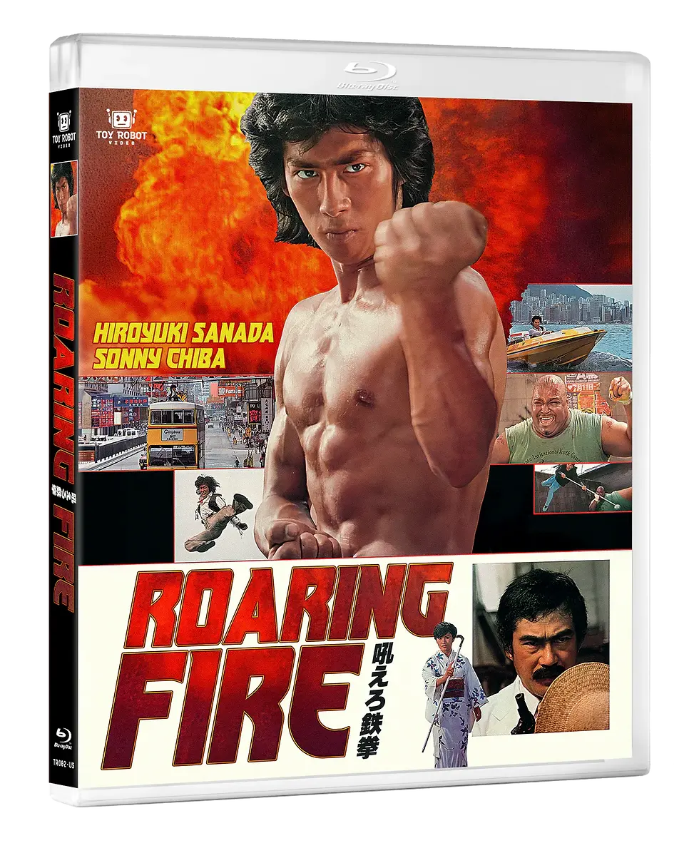 Thumbnail: Front case of Roaring Fire [Blu-ray] | peakbooks.shop