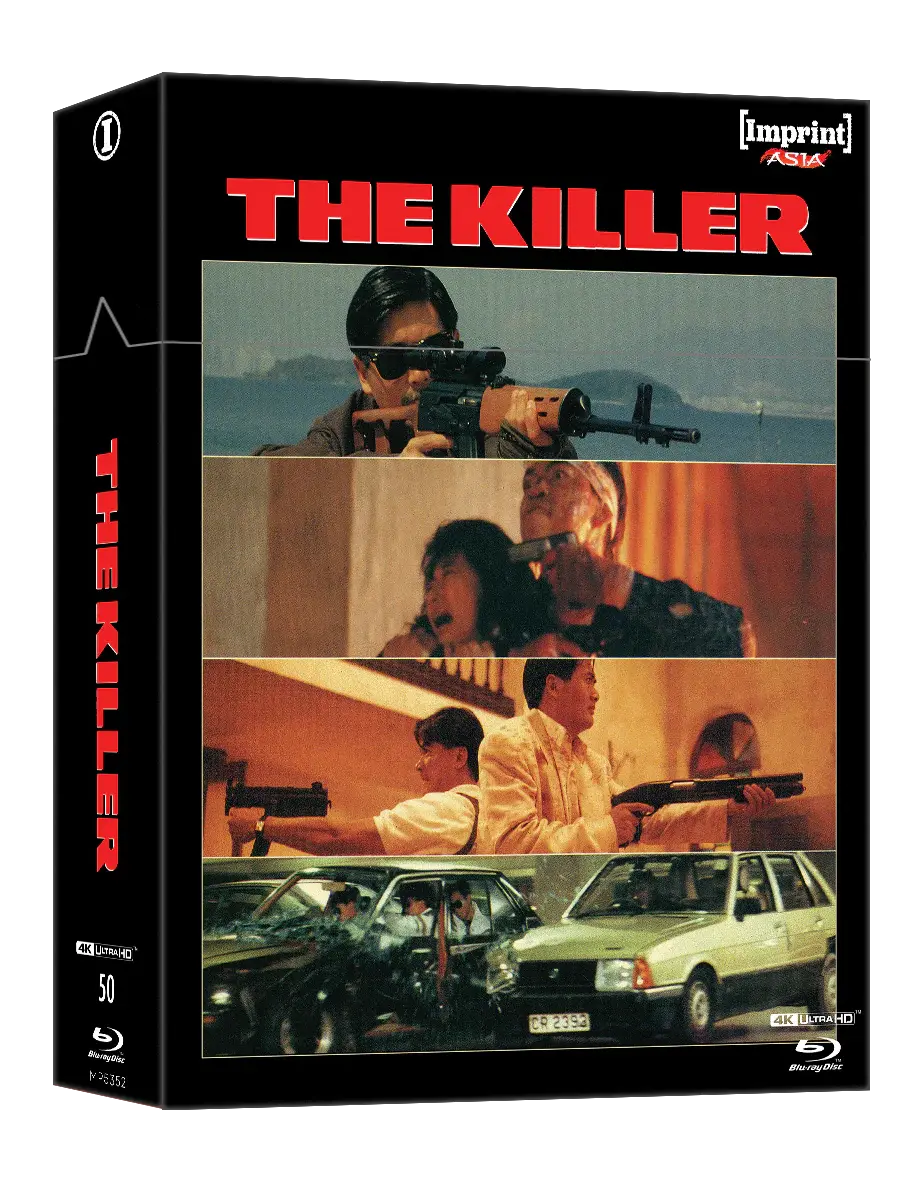 Front cover of The Killer (1989) Steelbook LE Hardbox [4K Ultra HD + Blu-ray] | peakbooks.shop