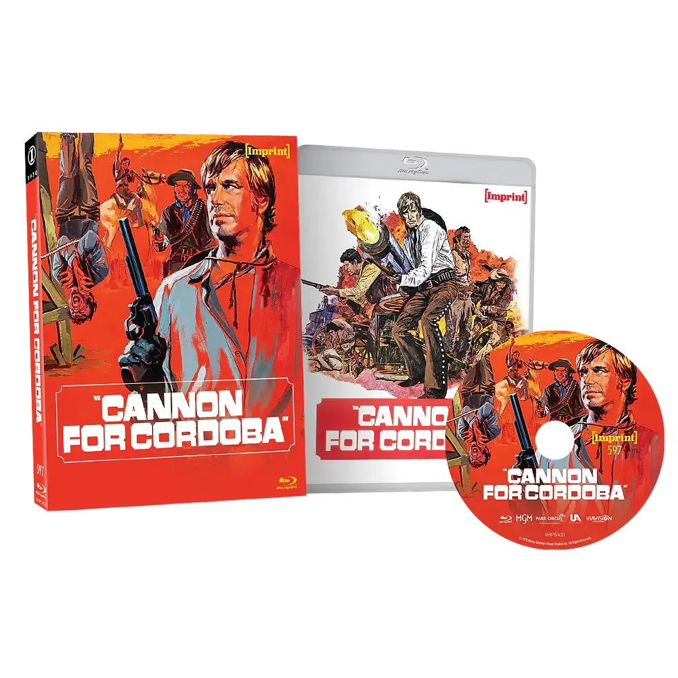 Thumbnail: Packshot of Cannon For Cordoba (1970) Limited Edition [Blu-ray] | peakbooks.shop