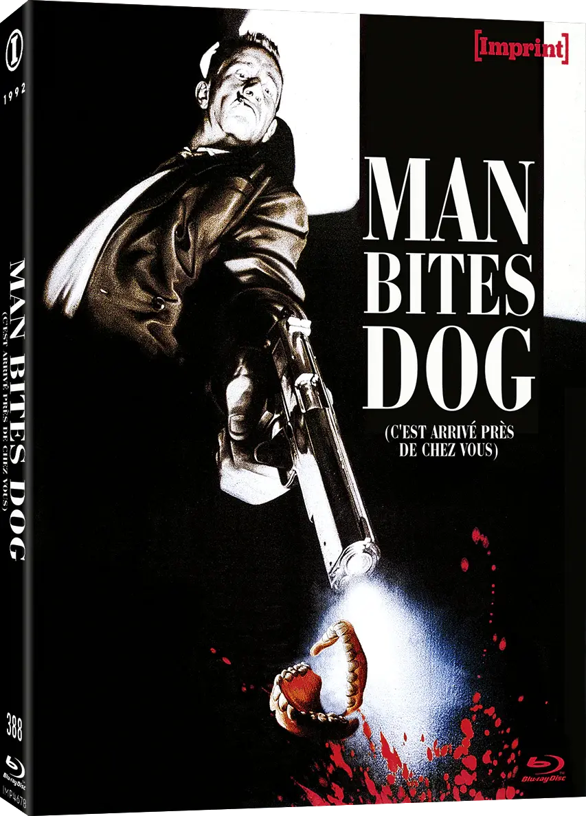 Front cover of Man Bites Dog (1992) Limited Edition [Blu-ray] | peakbooks.shop