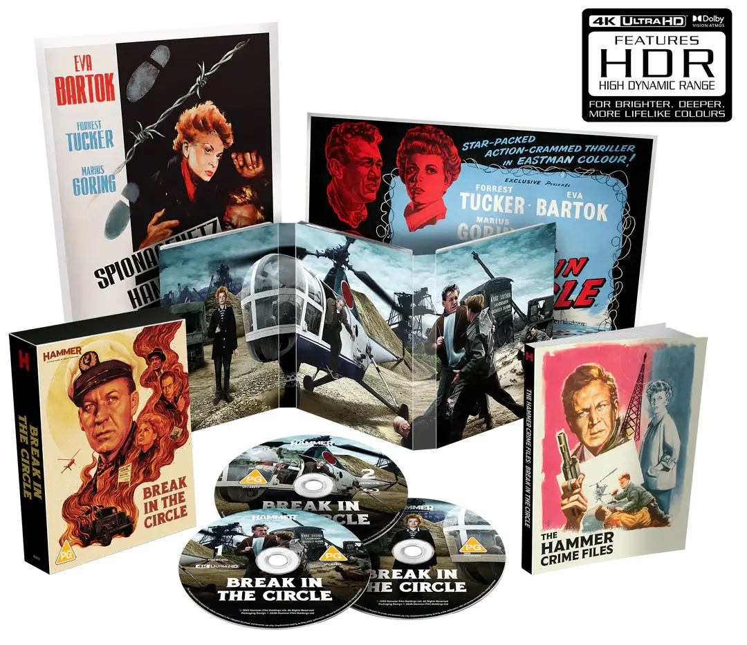 Packshot of Break In The Circle LE (UK Import) [4K Ultra HD + Blu-ray] | peakbooks.shop