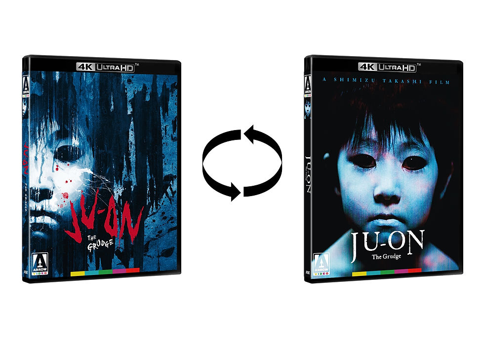 Thumbnail: Reversible cover of Ju-On: The Grudge Limited Edition [4K Ultra HD] | peakbooks.shop