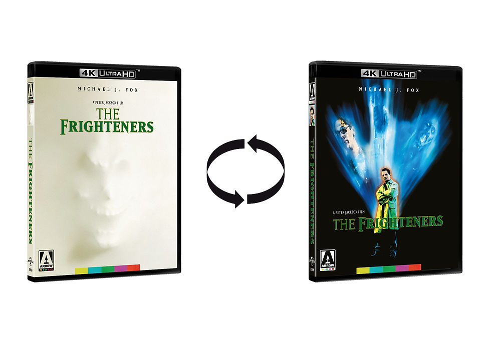 Thumbnail: Reversible cover of The Frighteners Limited Edition [4K Ultra HD + Blu-ray] | peakbooks.shop