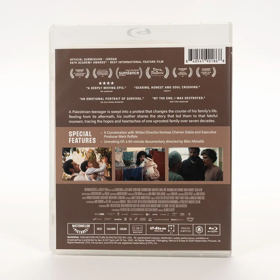Thumbnail: Back case of All That's Left of You [Blu-ray] | peakbooks.shop