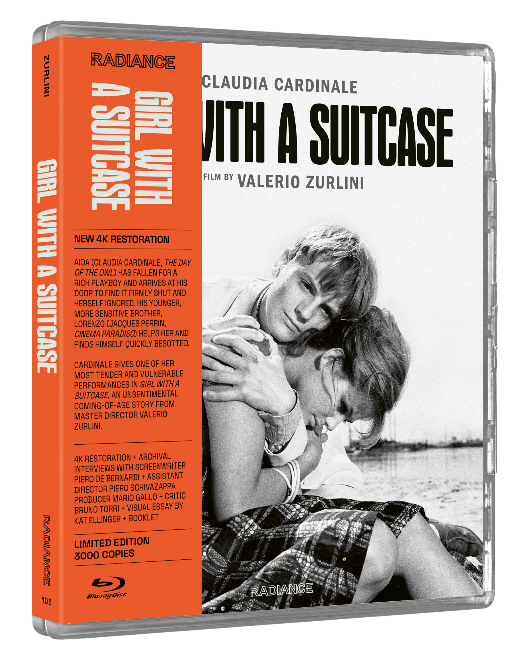 Front cover of Girl With A Suitcase (Limited Edition) [Blu-ray] | peakbooks.shop
