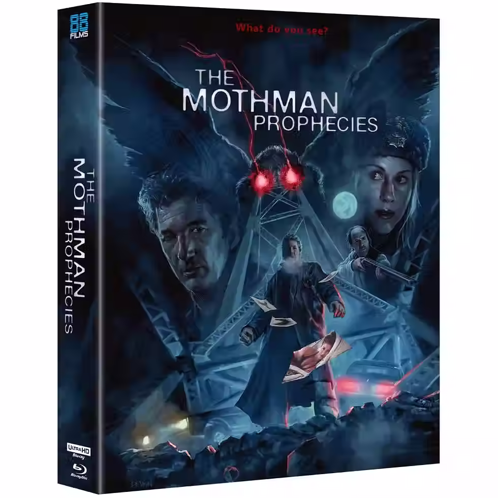 Front cover of The Mothman Prophecies LE (UK Import) [4K Ultra HD + Blu-ray] | peakbooks.shop