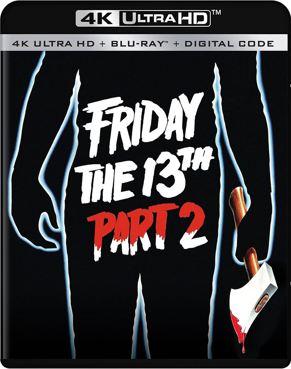 Thumbnail: Front case of Friday the 13th: Part 2 [4K Ultra HD + Blu-ray] | peakbooks.shop