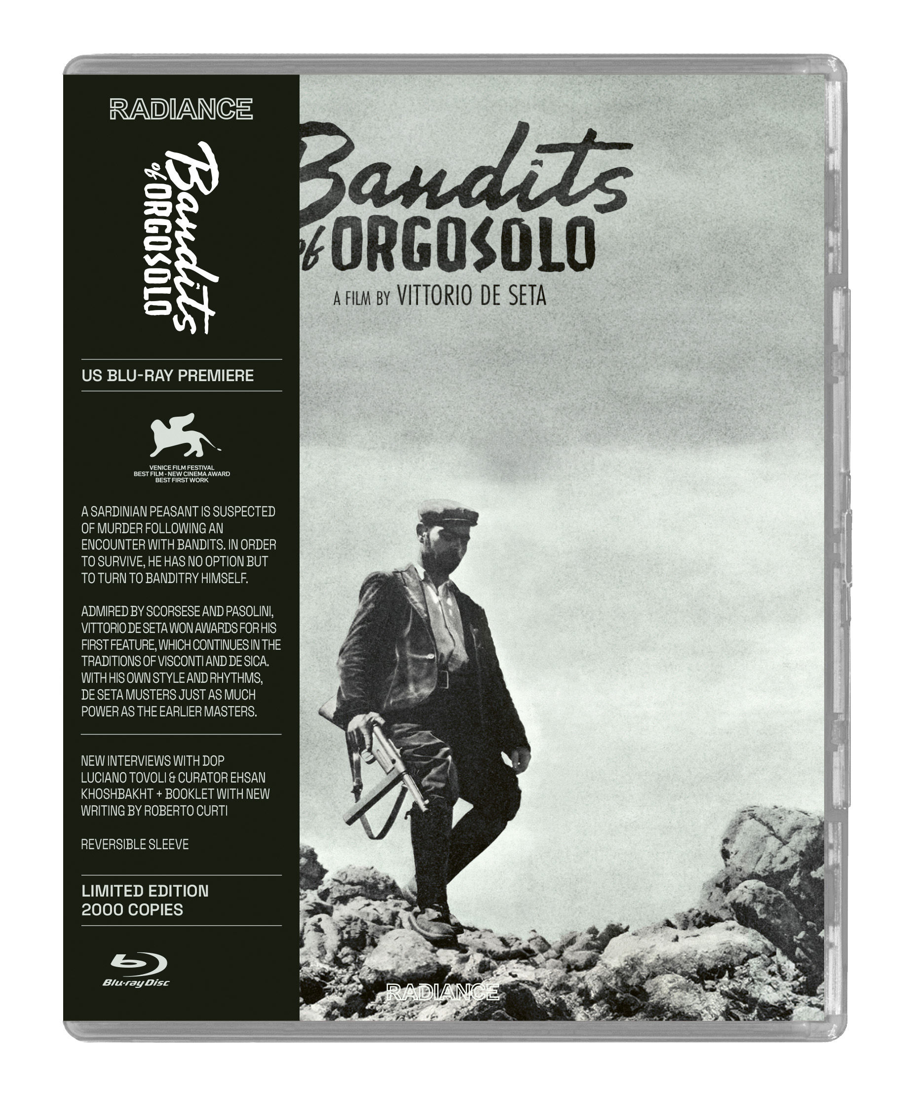 Front cover of Bandits Of Orgosolo (Limited Edition) [Blu-ray] | peakbooks.shop