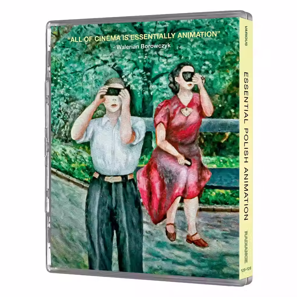 Thumbnail: Back cover of Essential Polish Animation [Limited Edition UK Import] [Blu-ray] | peakbooks.shop