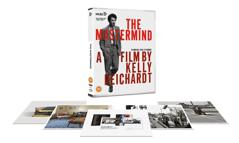 Box contents of The Mastermind (UK Import) [4K Ultra HD] | peakbooks.shop