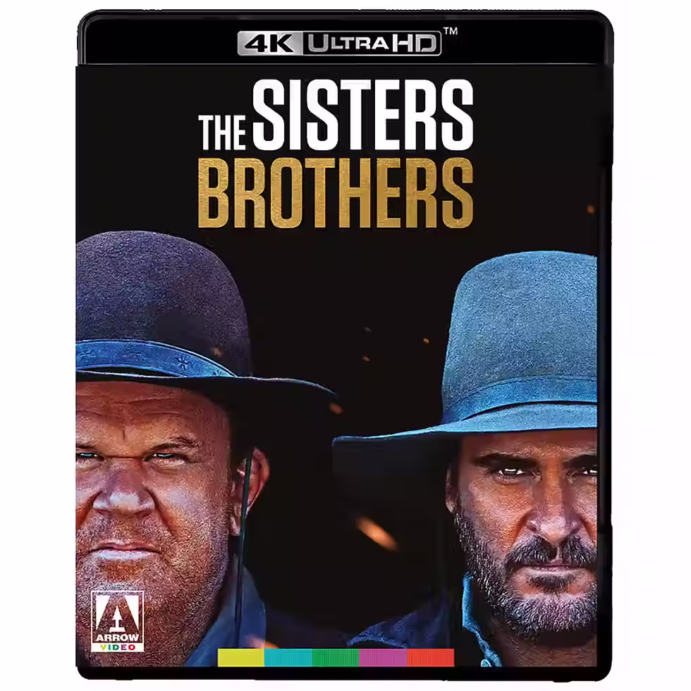 Front case reversible cover of The Sisters Brothers (UK Import) [4K Ultra HD] | peakbooks.shop