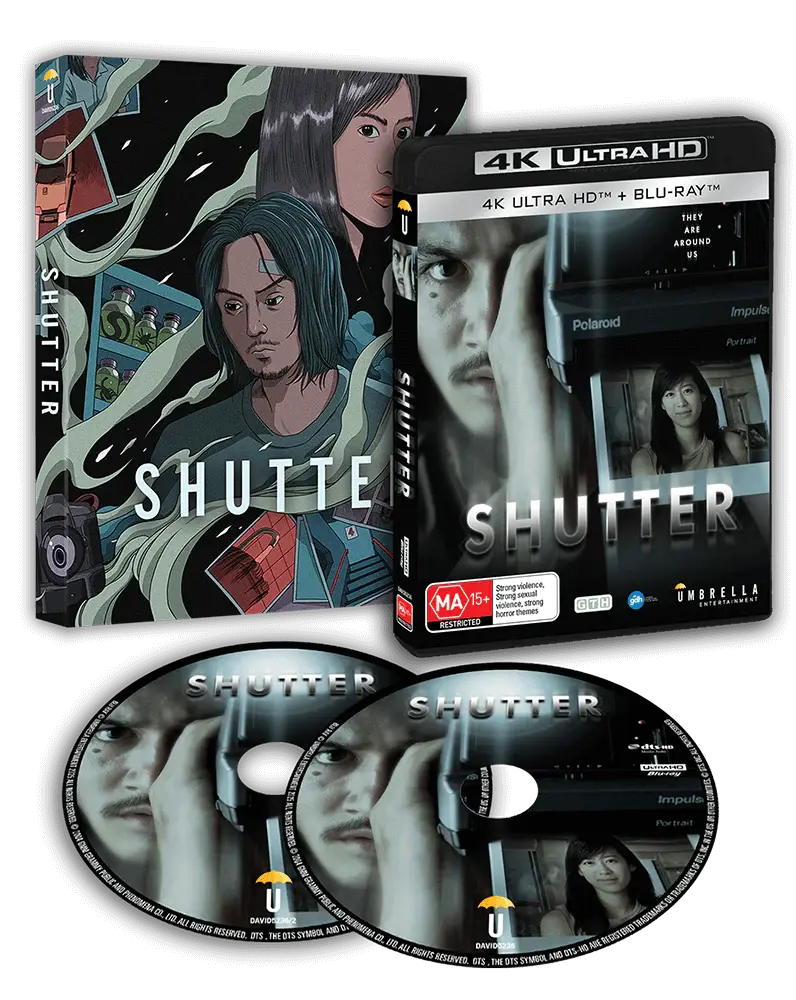Box contents of Shutter (2004) [4K Ultra HD + Blu-ray] | peakbooks.shop