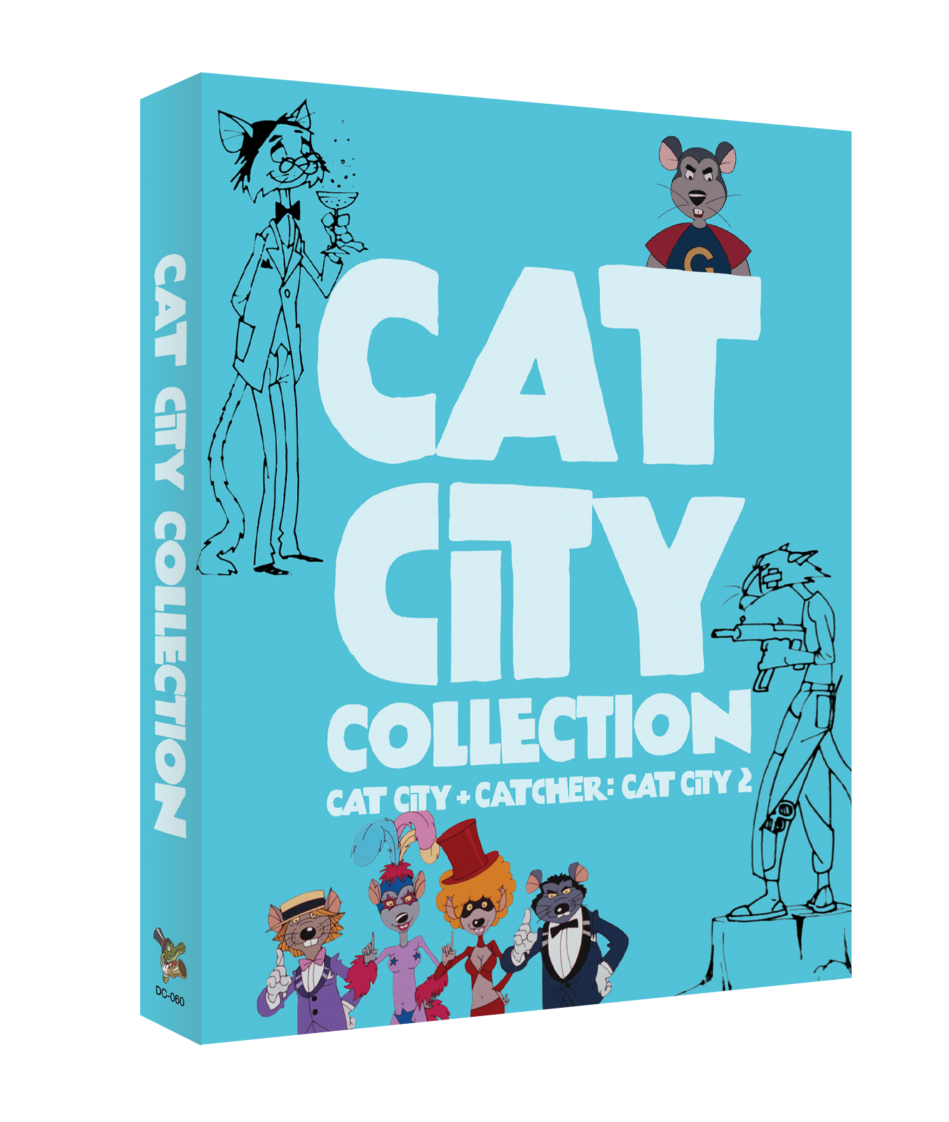 Front cover of The Cat City Collection Deluxe Limited Edition [Blu-ray] | peakbooks.shop