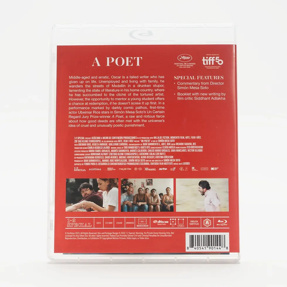Thumbnail: Back case of A Poet LE [Blu-ray] | peakbooks.shop