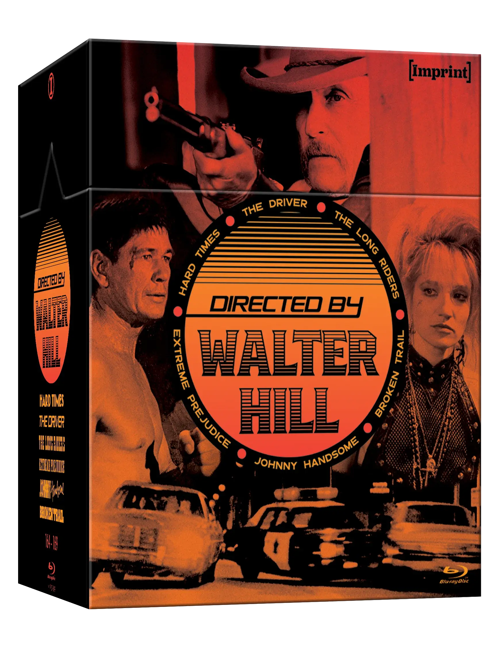 Front cover of Directed By… Walter Hill Limited Edition 8-Disc Hardbox [4K Ultra HD + Blu-ray] | peakbooks.shop