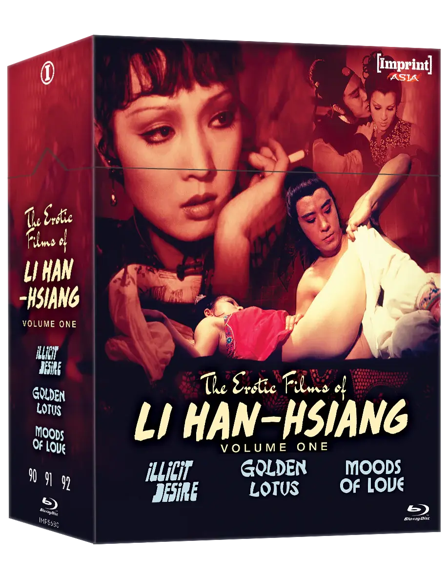 Front cover of The Erotic Films of Li Han-hsiang LE Hardbox [Blu-ray] | peakbooks.shop
