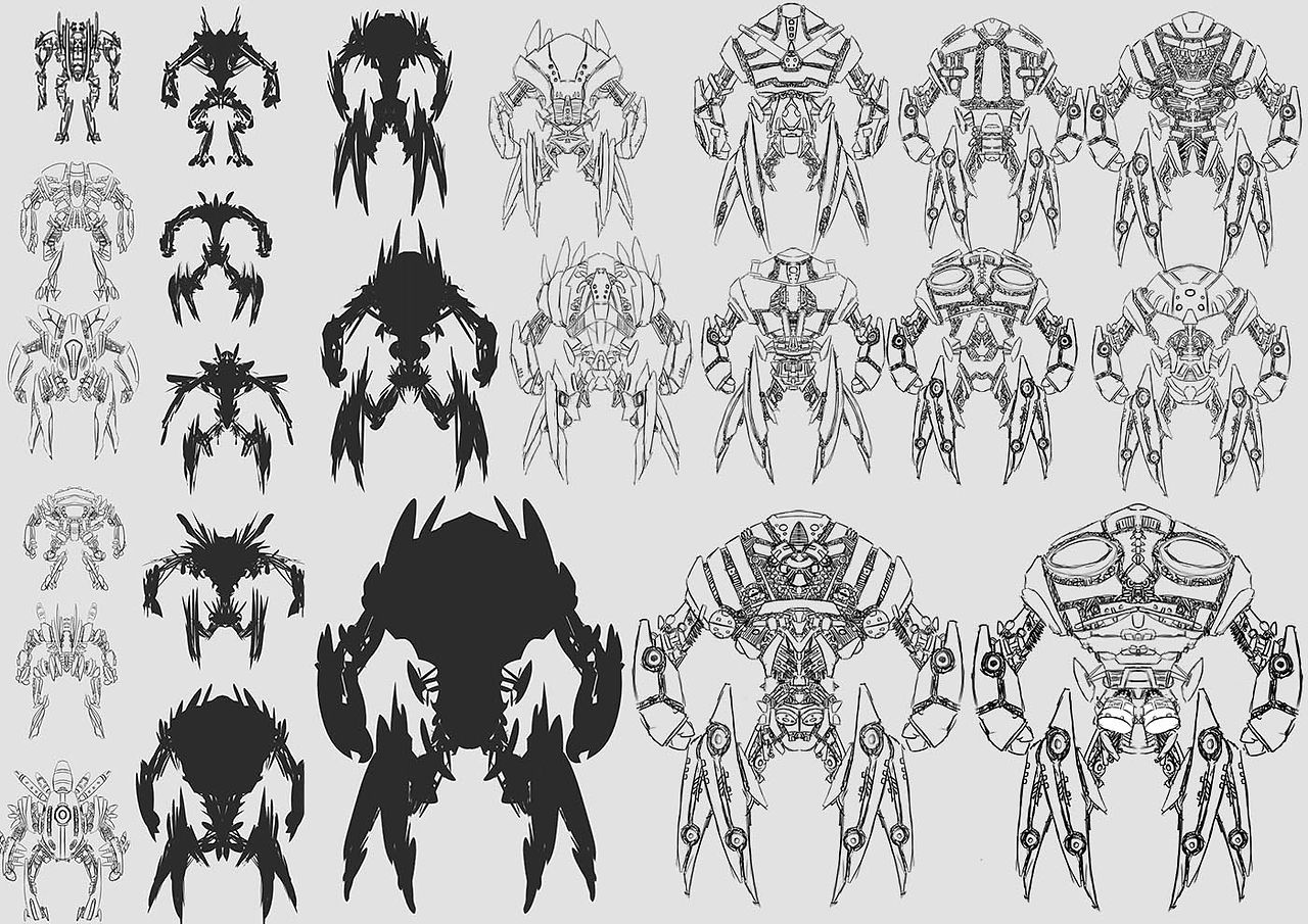 A collection of sketches I made