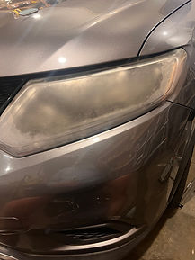 headlight restoration before