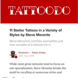 Article on Steve by Tattoodo