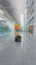 Charlie and Sissi at Munich Airport