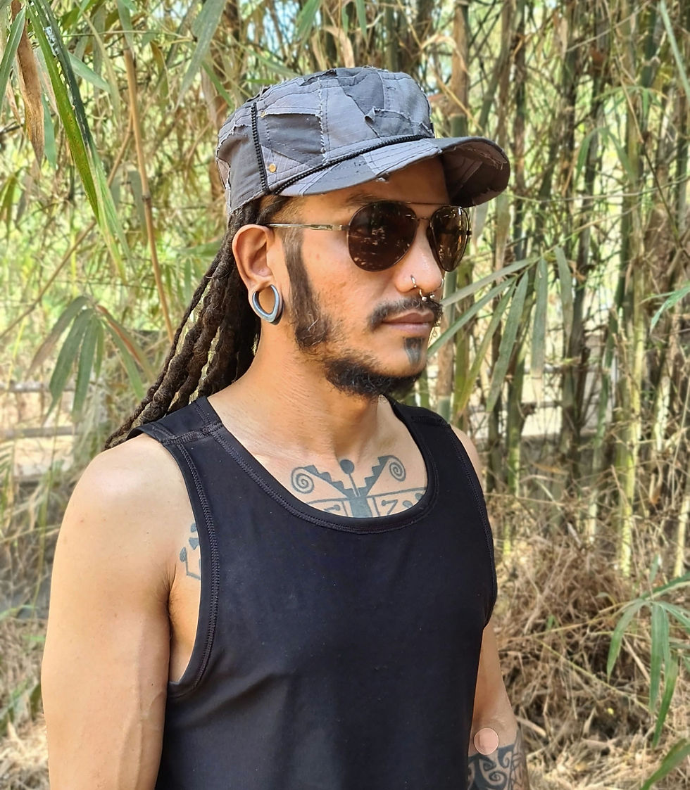 Thumbnail: Buff - Natural Distressed Fitted Cap