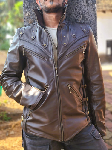 Yanagi Men's Leather Jacket | Butcher Apparel