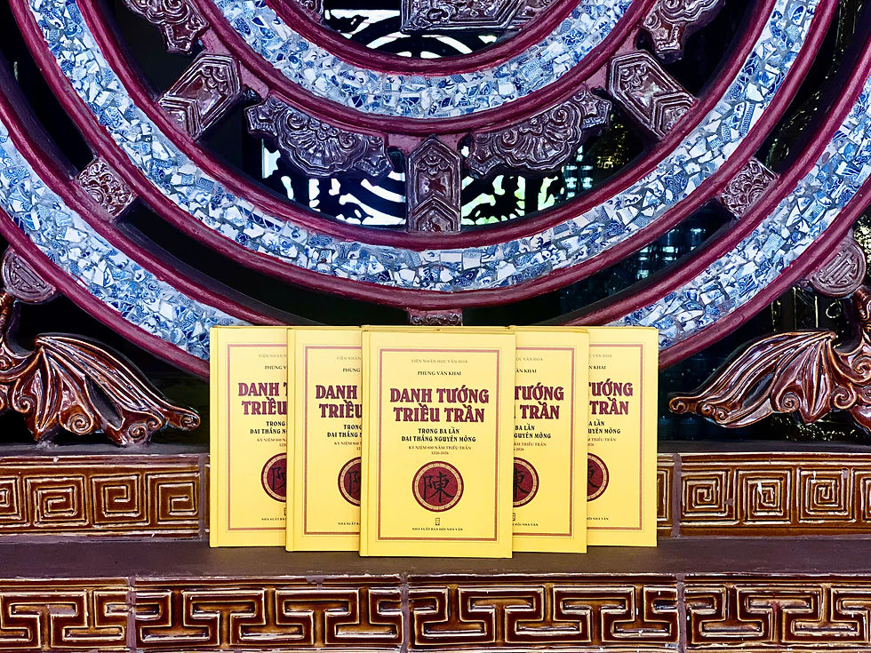 Ảnh: Danh Tướng Triều Trần - Tác giả: Nhà văn Phùng Văn Khai