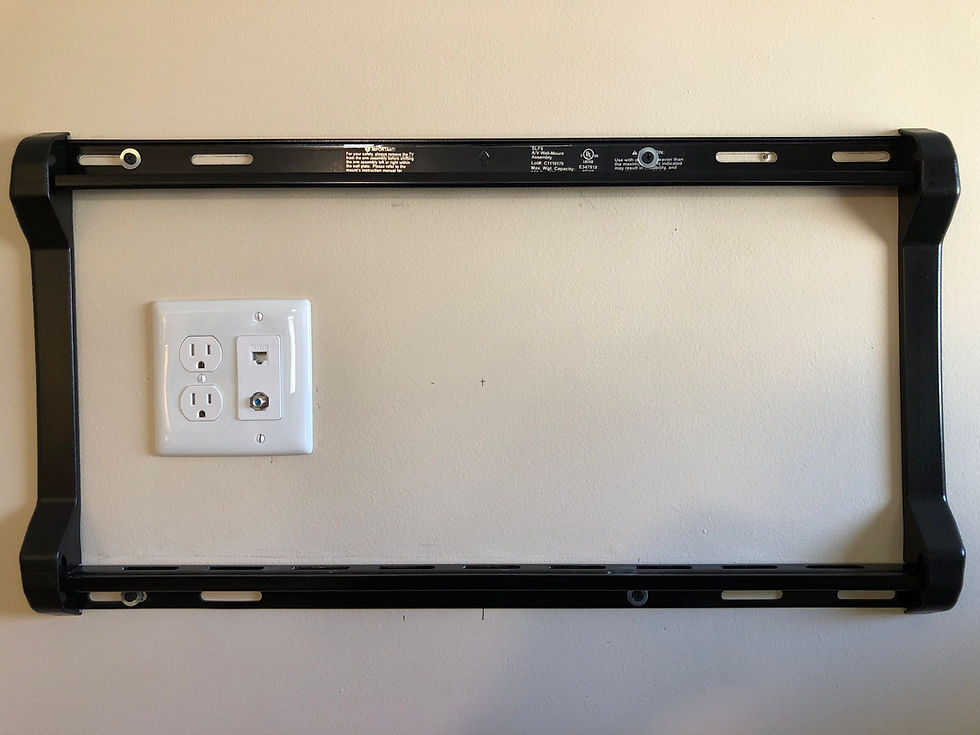 TV wall mount bracket and outlets SC ELECTRICAL CONTRACTOR