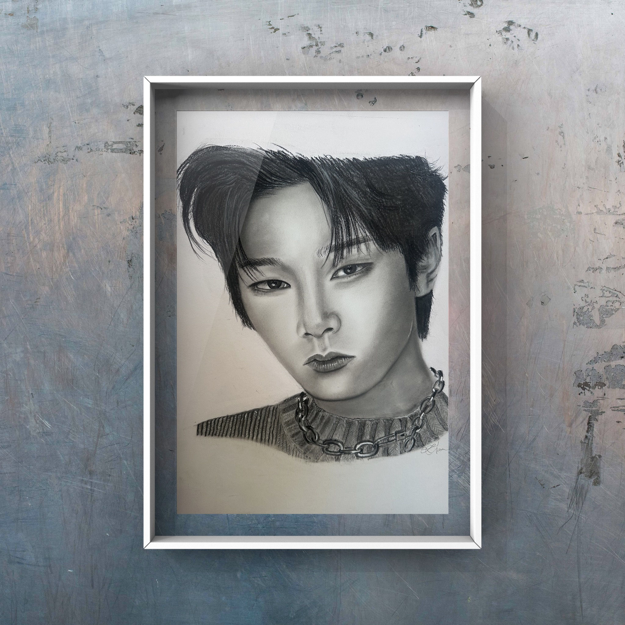 I.N - Stray Kids  - Original Art A3