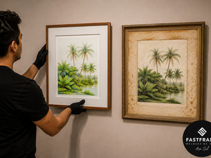 renovação de moldura