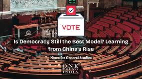 Is Democracy Still the Best Model? Learning from China’s Rise