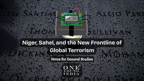 Niger, Sahel, and the New Frontline of Global Terrorism