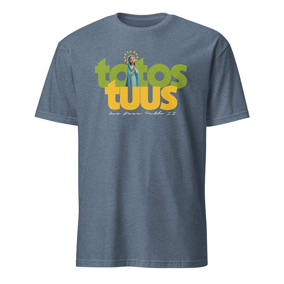 Miniatura: Totos Tuus Short-Sleeve Unisex T-Shirt