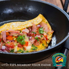 Memasak Telur Dadar Agar Sempurna