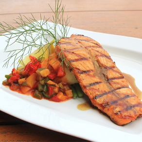 Salmon With Ratatouile
