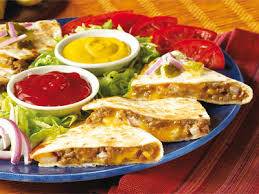 Beef and Mozarella Tortila