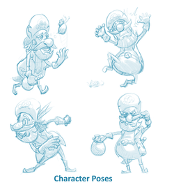 (Old) Character Pose Study