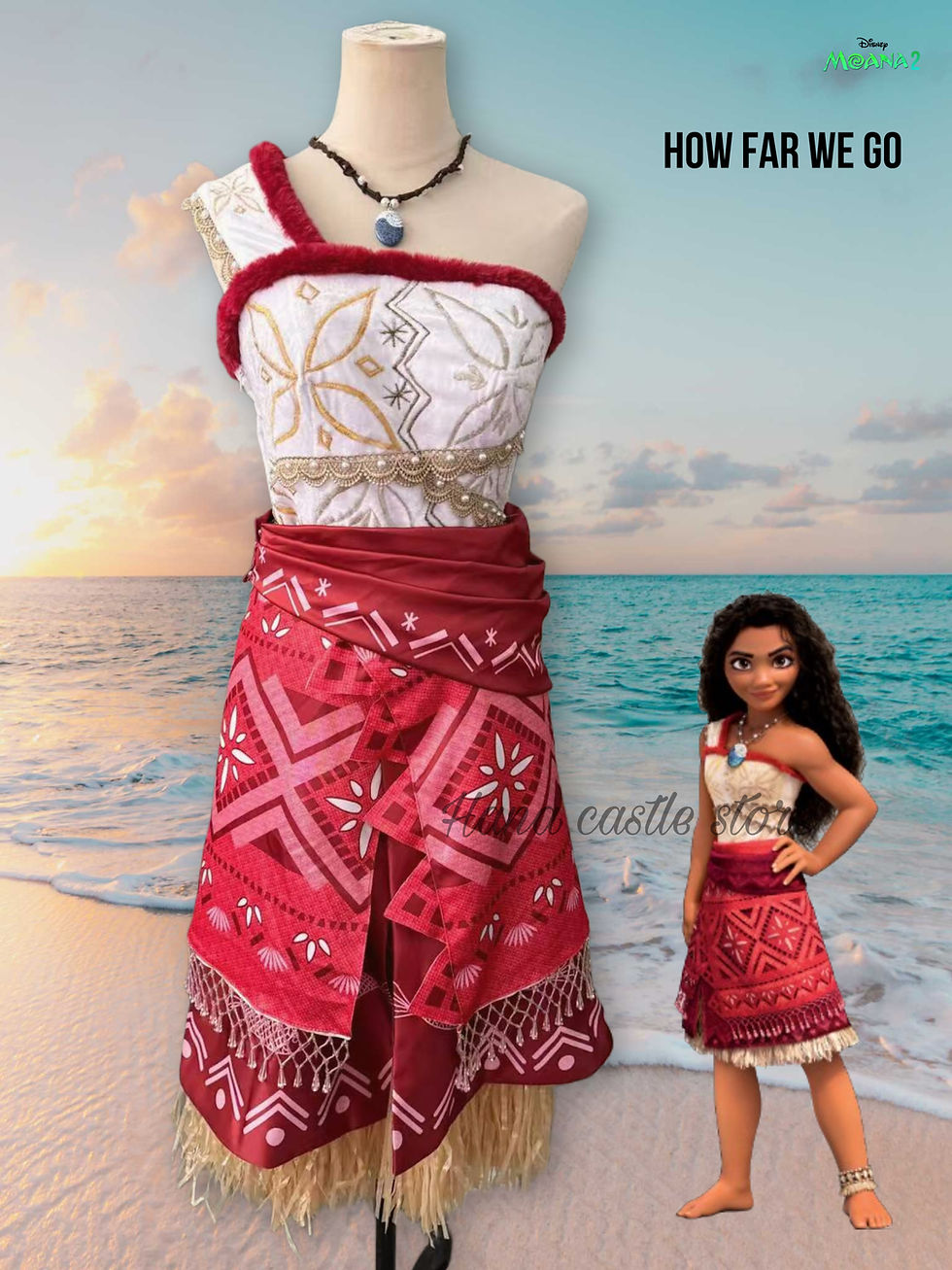 Thumbnail: Dreamy collection Disney Moana 2 costume 