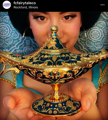 Disney aladdin Genie mini Lamp | Hana Castle store