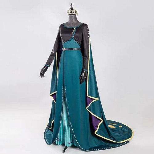 slim fit dress slacks Anna Princess Dress Frozen 2 Cosplay Costume – Mermaidcosplay main image 0