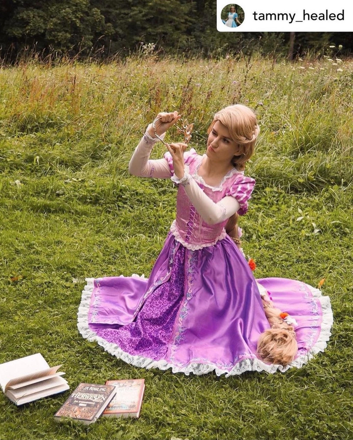Dreamland Disney Tangled Rapunzel I see the light dress