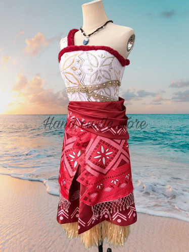 moana 2 dress Princess Moana 2-Piece Outfit – CGDboutique main image 1