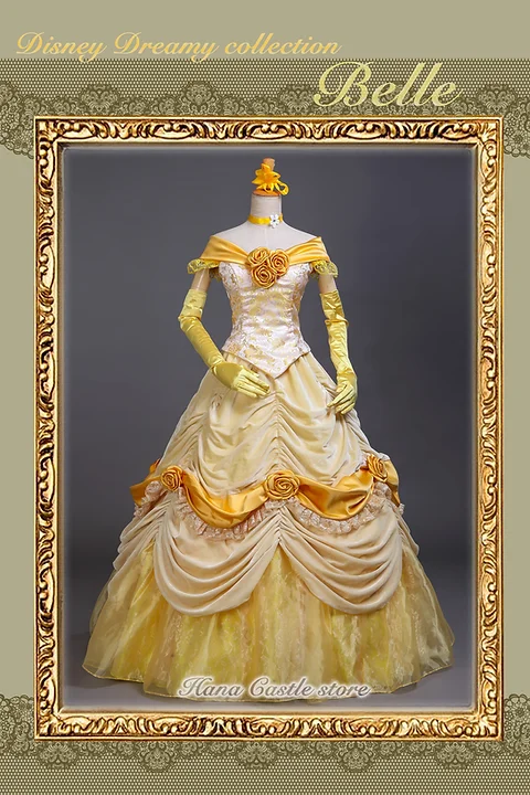 Hana Castle Dreamy Belle Beauty And The Beast Tale As Old As Time Dress Hana Castle Store