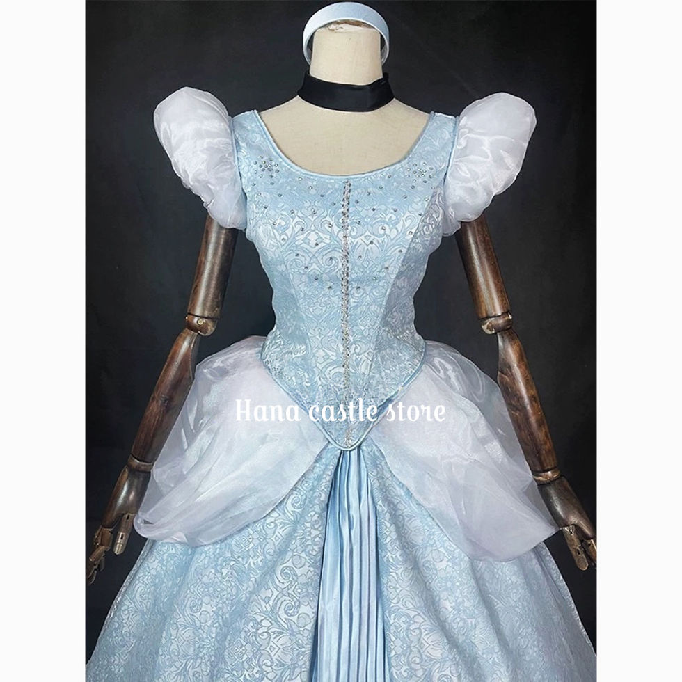 縮圖：Dreamy collection Cinderella animated carriage dress