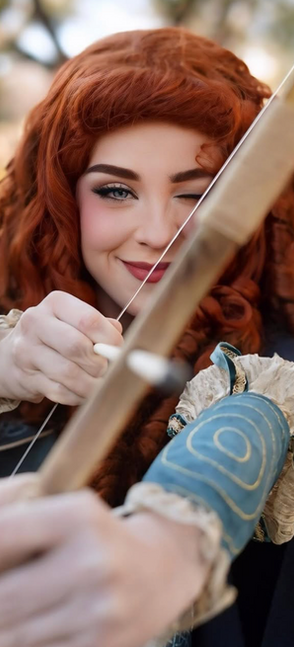 Secret Honey Disney Brave Merida dress and cape set for Brave Merida fans and Disney lovers
